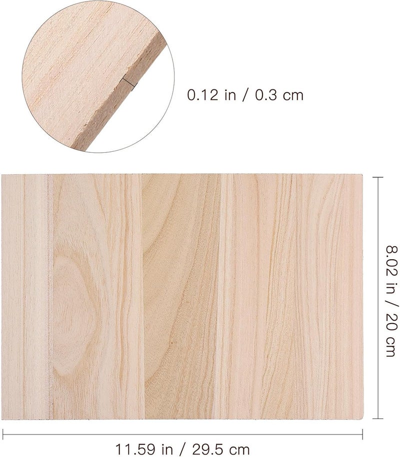Veemoon 10pcs Wood Breaking Boards, Rebreakable Martial Arts Practice Boards 3mm Taekwondo Breaking Boards Karate Performance Board Kick Board Training Accessories for Kids Youth Adults - Image 2